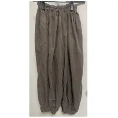 ハンドメイド作家 ellie コーデュロイのドロワーズパンツ ミルクココア