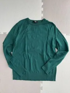 UNIQLOニット グリーン Mサイズ