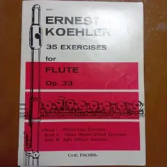 ERNESTO KOEHLER 35 Exercises for Flute