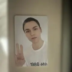 バーノン SEVENTEEN NEW FC更新 トレカ セブチ caratブース