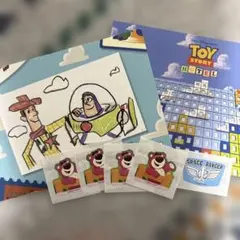 トイストーリーホテル ポストカード シール セット