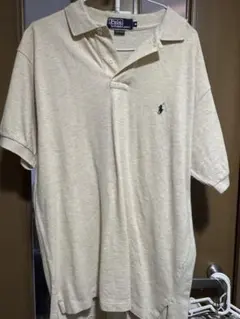 Polo by Ralph Lauren ベージュポロシャツ Mサイズ