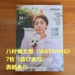 月刊わんこ　Vol.34　八村倫太郎　WATWING　15P　抜けあり　表紙あり