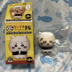 ちいかわ ラーメン豚 ミニソフビラッコ先生　未開封　外箱付き