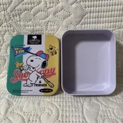 スヌーピー　空き缶　小物入れ