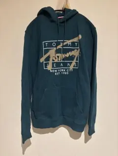 【TF様専売】TOMMY JEANS ダークグリーン　パーカー