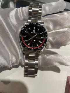 Grand Seiko GMT ブラック文字盤 メンズ腕時計SBGN019のサムネイル