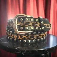 ウエスタンベルト y2k リベット グランジ 韓国 古着 アメカジ wb25-7