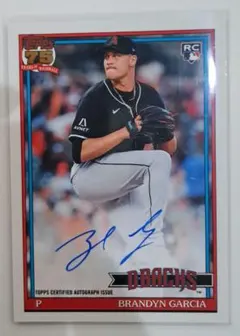 Topps 2026 Brandyn Garcia 直筆サイン ルーキーカード