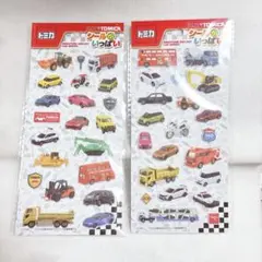 新品未使用　トミカ　シールがいっぱい　シール　2枚セット