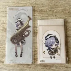 原神 七七 チケットホルダー チケットファイル クリアファイル コンサート