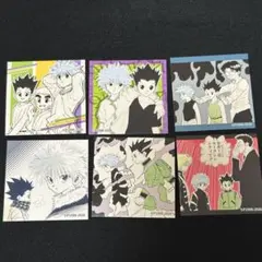 HUNTER×HUNTER ハンター スクエアステッカー 春コレ ゴン キルア