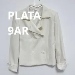PLATA プラタ ジャケット アイボリー クリーム 薄手 オシャレ 9