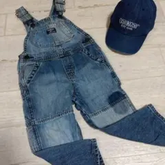 オシュコシュビゴッシュ　オーバーオール　サイズ2T　95相当　OSHKOSH