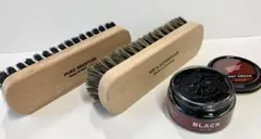 シューケア 97111 レッドウィング 黒ブラック ブーツクリーム ブラシ