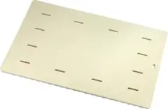 ミエ産業 風呂マット ダブルサイズラバーマット 85×120×2cm ホワイトのサムネイル