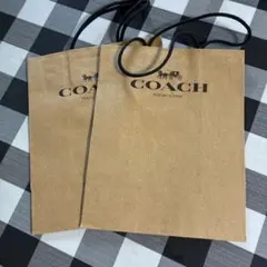 コーチ　coach 紙袋　2枚セット