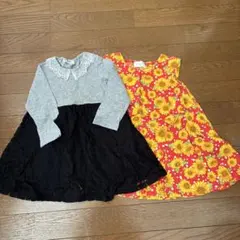 ワンピース 2枚　セット　95cmのサムネイル
