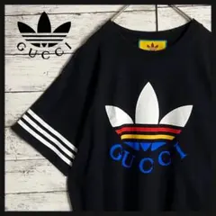 【限定コラボ】 グッチ アディダス フロントロゴ バック プリント 半袖Tシャツ 希少XL】 グッチ アディダス フロントロゴ バック プリント 半 - メルカリ