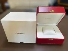 Cartier カルティエ　腕時計用ボックス空箱　赤