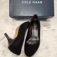 COLE HAAN ブラック　スエード　 ハイヒール　パンプス　箱あり