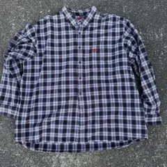 【値下げ中】古着 90s vintage Leeチェック柄 長袖シャツネルシャツ