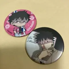 怪獣8号　鳴海弦 缶バッジ　各１点 マルイ　エテルノレシ、カフェ