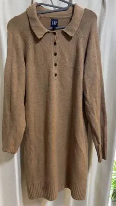 GAP ニットワンピースベージュ Mサイズ