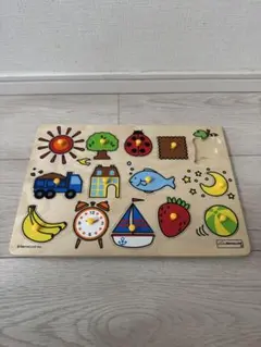 BorneLund 木製パズル　幼児　知育