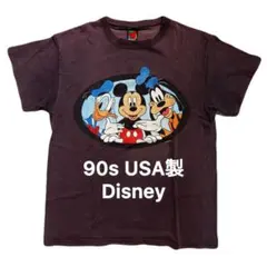 90s USA製 Disney Tシャツ ヴィンテージ ディズニー ミッキー