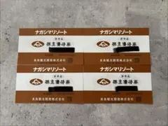 ナガシマリゾート 株主優待券 4枚セットのサムネイル