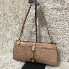 セルジオロッシ べっ甲 2WAY ショルダーバッグ クラッチバッグ