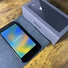 iPhone8 ブラック 本体 箱付き
