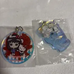 伊藤潤二×サンリオキャラクターズ　アクリルチャーム　２点