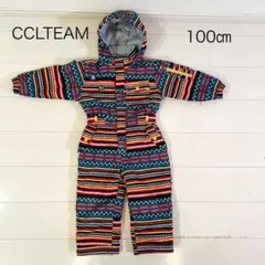 CCLTEAM スキーウェア　100㎝ つなぎ スノーウェア 男の子