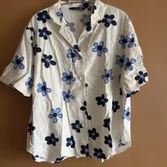 marimekko マリメッコユニクロコラボ花柄 半袖シャツ XXLのサムネイル