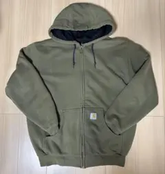 カーハート　ジップパーカー　短丈