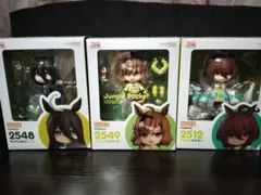 ねんどろいど ウマ娘 アグネスタキオン ジャングルポケット マンハッタンカフェ