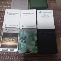 SONY PlayStation2 メモリーカード 6枚セット