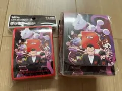 【新品未使用】ロケット団の栄光　デッキケース　デッキシールド　まとめ ポケモン