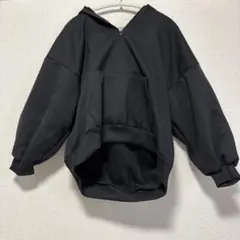 Cham. ハーフジップ パーカー ブラックのサムネイル