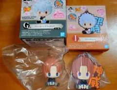 銀魂　神威　1番くじ　プニービーンズフィギュア＆ラバーマスコット