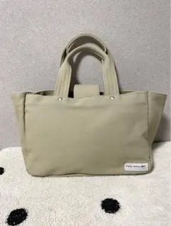 Dagliga Produkter キャンバス トートバッグ ベージュ