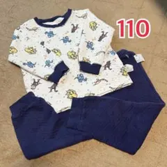 UNIQLO アニア　キルトパジャマ　長袖　キッズ　110サイズ　ユニクロ