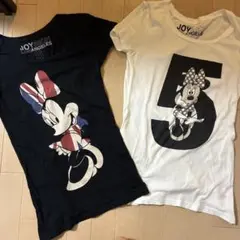 正規品！JOYRICH ミニーマウス Tシャツ 2枚 1枚おまけSサイズのサムネイル