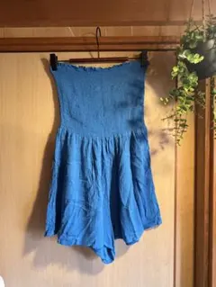 チューブトップロンパース