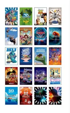 PIXAR ファブリックポスター 3枚セット