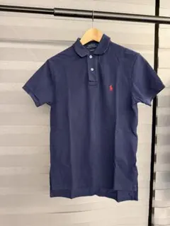 POLO RALPH LAUREN ネイビー ポロシャツcustomFIT XS