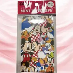✅ディズニー ミッキー＆フレンズ ミニ封筒 ぽち袋 15枚入