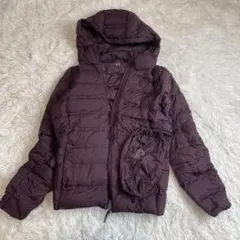 UNIQLO Ultra Light Down Hooded Coat Purple UNIQLO